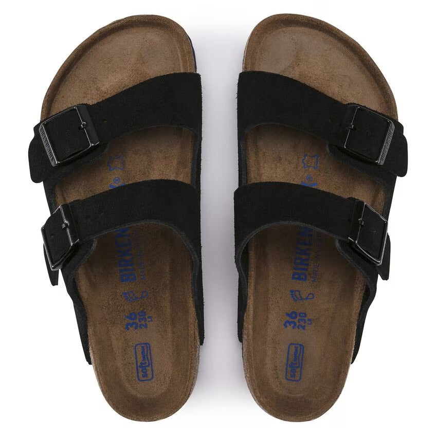 Birkenstock Arizona suede black