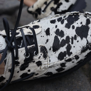 Boat shoes effet vache