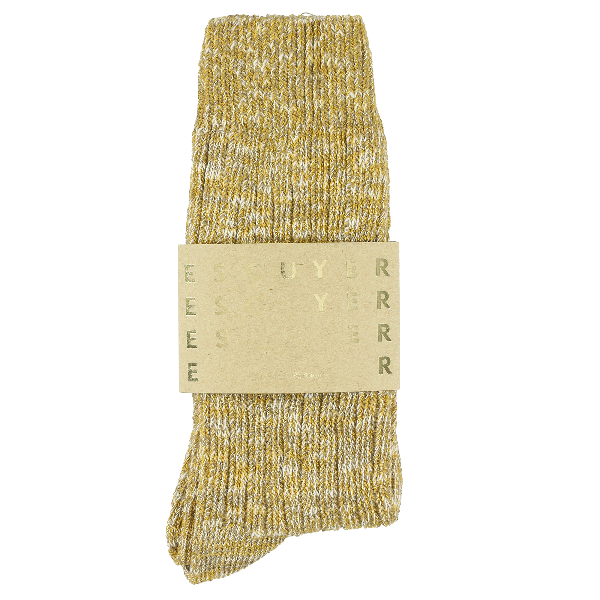 Chaussette blend mustard