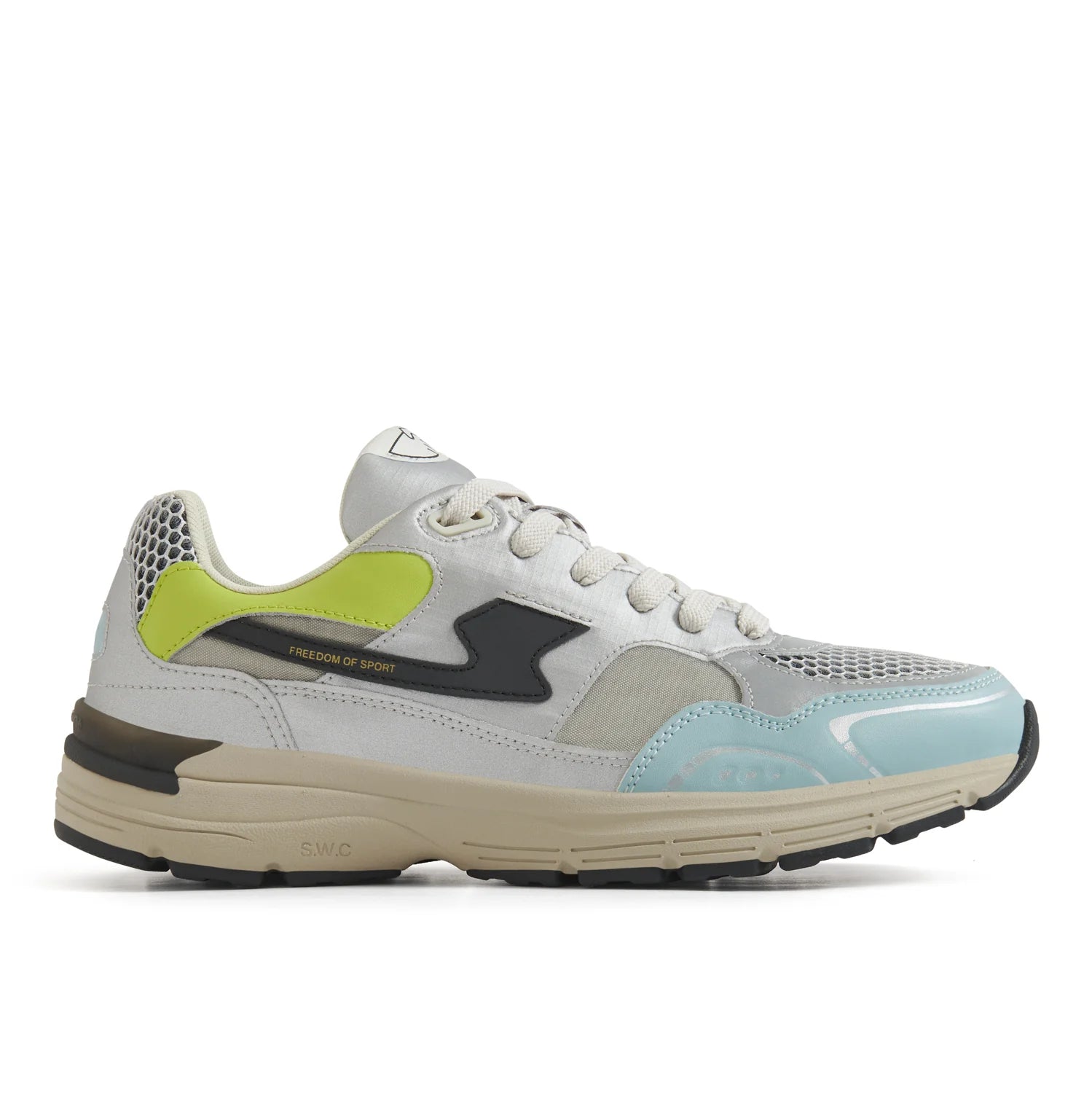 Basket Amiel tech silver mix