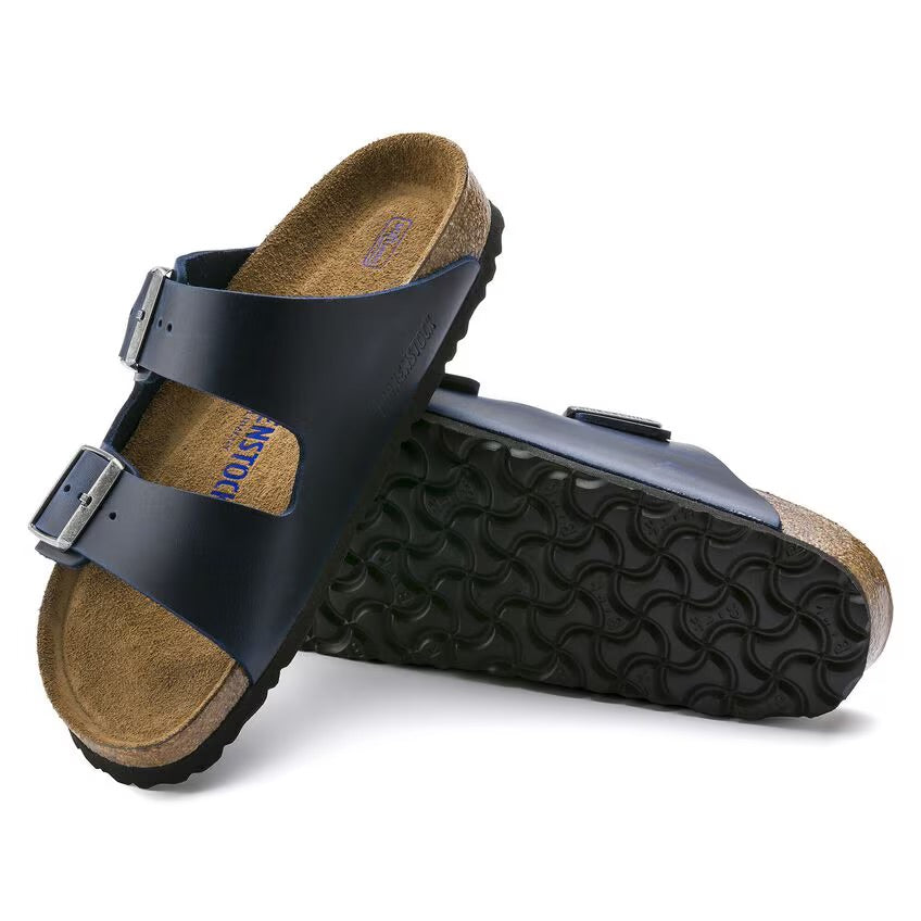 Arizona tobacco cuir gras bleu