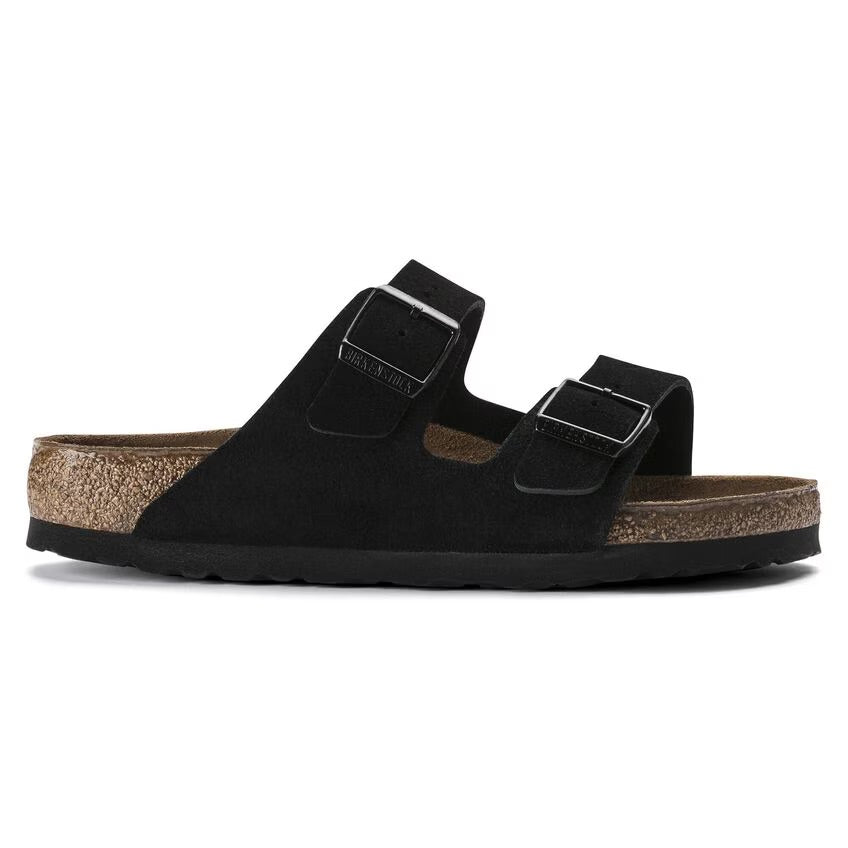Birkenstock Arizona suede black