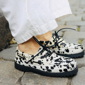 Boat shoes effet vache