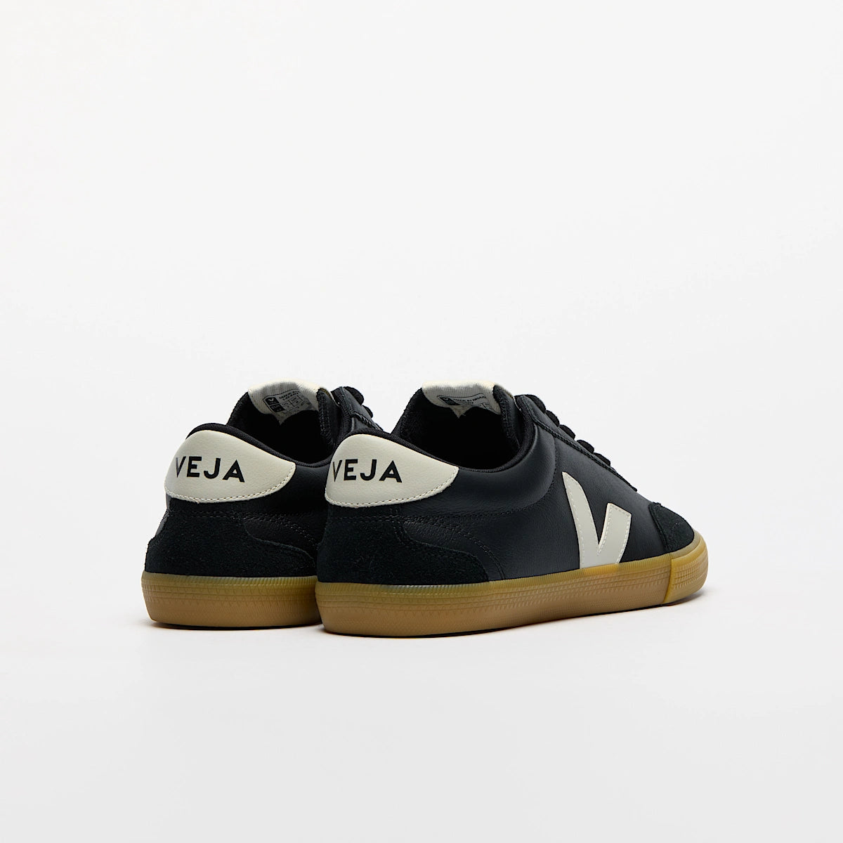 Volley leather black