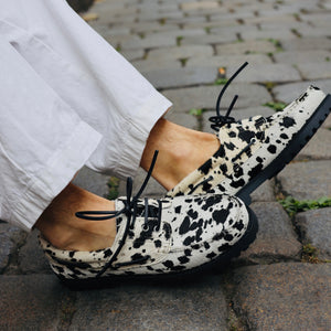 Boat shoes effet vache