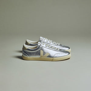 Volley leather silver pierre