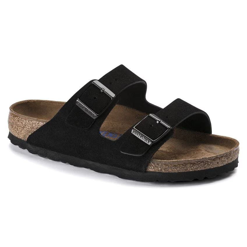 Birkenstock Arizona suede black